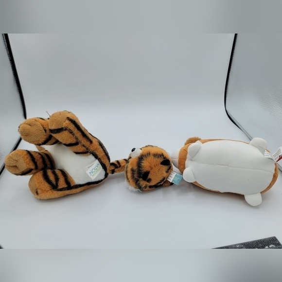 Stuffed Animal Trio Tigers & Douglas Corgi Stuffies Soft Toy #800 - Picture 6 of 15